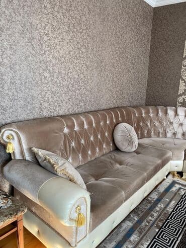 divan stolu: Künc divan, Divan, Bazasız — 1