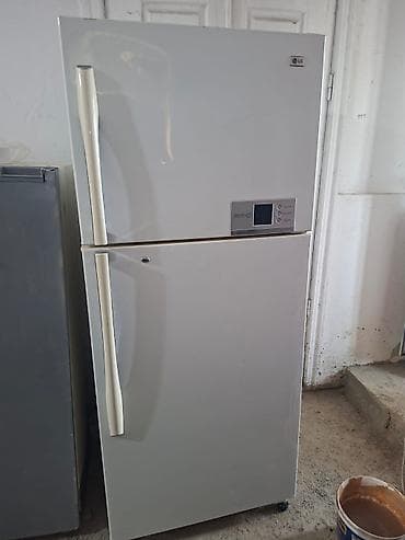 2 qapılı LG Soyuducu Satılır, rəng - Ağ, Təkərli