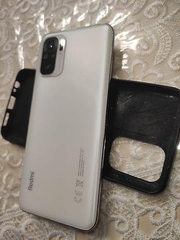 Redmi Note 10, 64 GB, rəng - Ağ, Sensor, Barmaq izi, İki sim kartlı