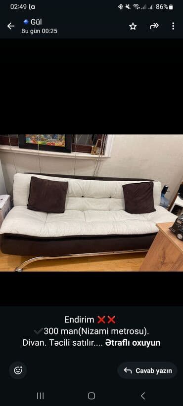 cay evi icareye verilir: Divan — 1