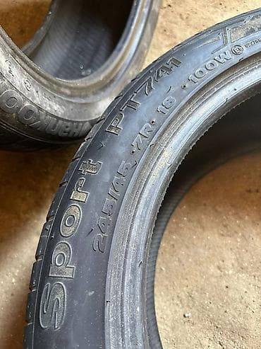 disklerin satisi: 245/45/18 iki ededdi tekerler isifadeyeye yararlidi real ve son qiymet — 2