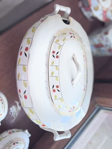 uakeen производитель: Обеденный набор, цвет - Белый, Фарфор, 6 персон — 3