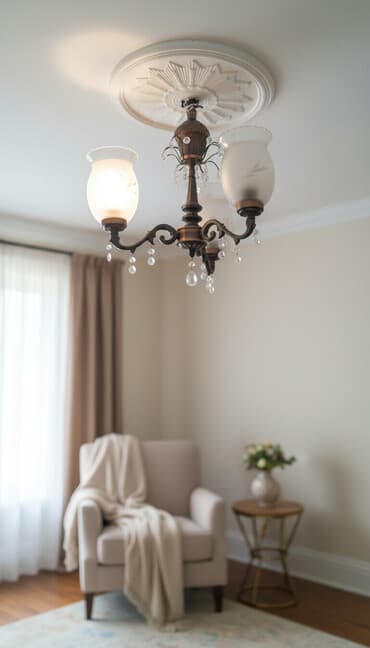 çılçırağ: Çılçıraq, 3 lampa, Metal — 3