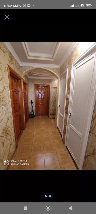 bine qesebe: Gəncə, 3 otaqlı, Köhnə tikili, 92 kv. m — 6