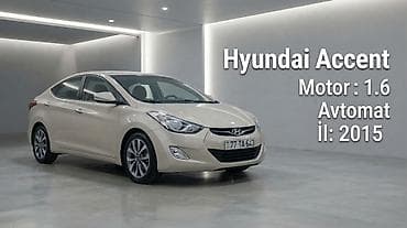 Hyundai Accent: 1.6 l | 2015 il Sedan — 1