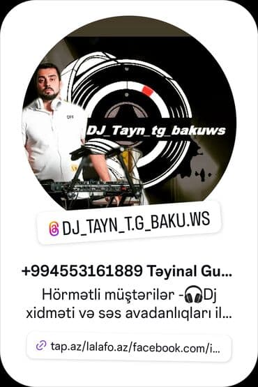 ad gunu dekorasiyalari: Dj xidməti və səs avadanlıqları ilə birlikdə .Toy, nişan, ad günü — 5