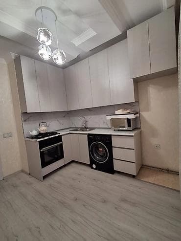 mingecevir mebel: Mənzilin təsviri - Geniş, işı.qlı dəhliz: Uzun koridor, tavan — 5