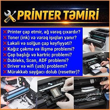 ikinci el printer: 🧰Laserjet və inkjet printerlərin təmiri 🖨️Quraşdırma və driver — 2