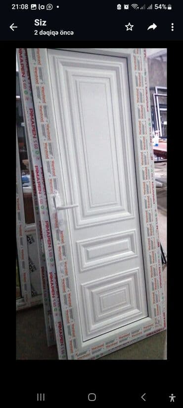 ucuz plastik qapi pencere: Yeni Plastik qapı Zamok ilə, Zəmanətli, Pulsuz quraşdırma, Rayonlara çatdırılma, Ödənişli çatdırılma — 2