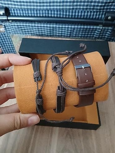 Комплекты с часами: Комплекты с часами, цвет - Черный — 3