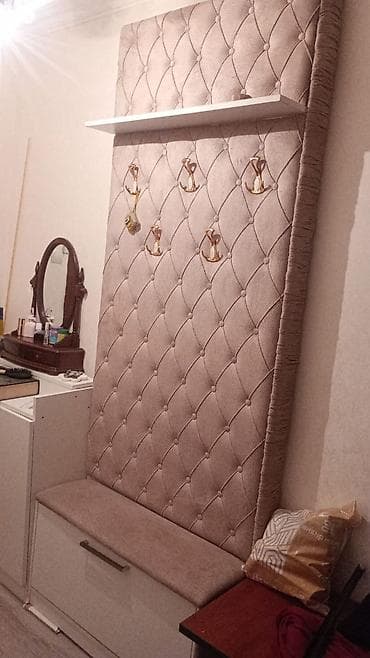 Dəhliz üçün yumşaq panel və ayaqqabı dolabı dəsti - Yüksək, kapitone