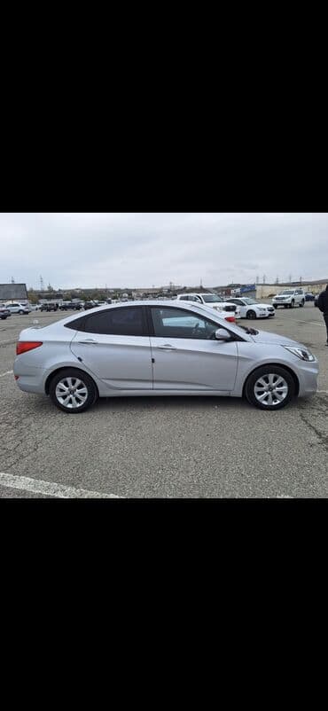 фольксваген поло новый кузов комплектации: Hyundai Accent sedan - Gümüş rəng, 4 qapı - Benzin, “4Dİ” emblemi — 5