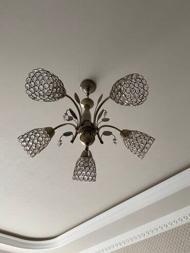 çılçıraq mağazaları: Çılçıraq, 5 lampa, Metal — 4