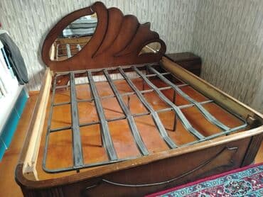 İkinəfərlik çarpayı, Bazasız, Matrassız, Siyirməsiz