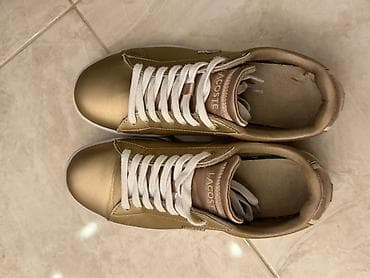 Şəxsi əşyalar: Lacoste qadın krossovkası – Carnaby Evo 118 1 SPW - Rəng: metalik — 3