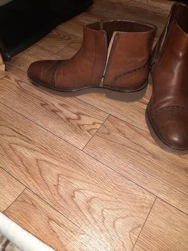 Səndəl və şəp-şüplər: Məhsul: kişi üçün dəri botlar salam əziz müşdərilər bu təmiz dəridi az — 6