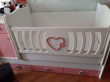 alma soyan: Oğlan və qız üçün, İşlənmiş, Beşik, Matras ilə, Yellənmə mexanizm ilə — 9
