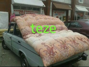 matras tek neferlik: Yun dowek Hazirlari var 1 neferlik 30m yorgan ve balis catdrilma — 1