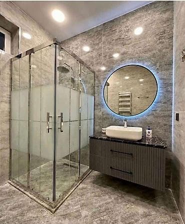 qas sekilleri: Duş kabini sökülməsi və müasir kabin qurulması xidməti - Köhnə tipli — 7