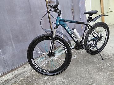 velesiped sumqayit: Velostrim markalı dağ velosipedi. Dizaynı qara-göy rəng — 6
