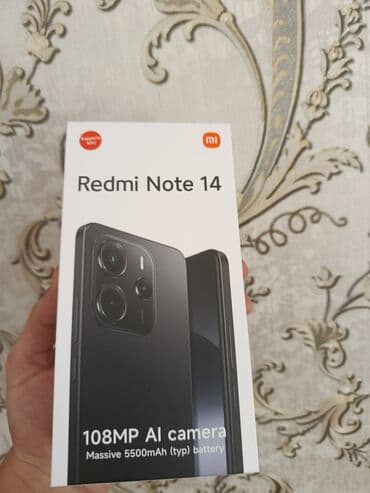 red magic nova qiymeti: Redmi Note 14, 256 GB, rəng - Qara, Barmaq izi — 7