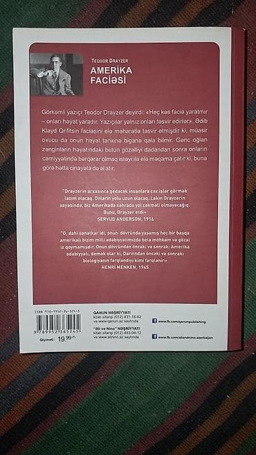 elxan elatli yeni kitabi: Amerika faciəsi — 2