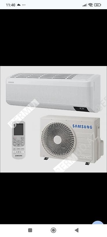 kamil: Kondisioner Samsung, Yeni, 50-60 kv. m, Split sistem, Kredit var — 1