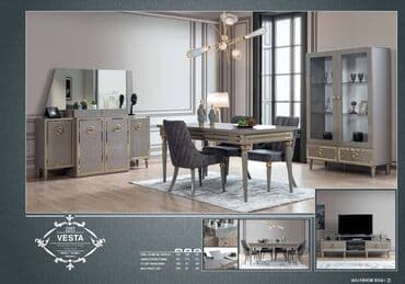 2 el metbex mebeli: Vesta qonaq dəsti, qonaq otağı mebeli, qonaq mebelləri (Oturacaqlar — 1