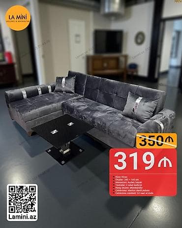 Künc divan, Açılan, Bazalı, Şəhərdaxili pulsuz çatdırılma