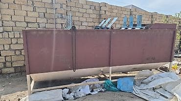 Sənaye tipli metal çən – bunker - Məqsəd: tökülən materialların (qum — 2