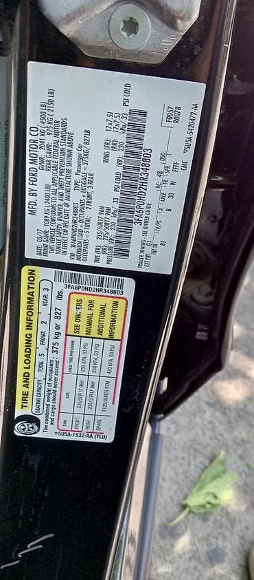 multi sukan: Ford Fusion – qara rəngli sedan, zərif və dinamik dizayn. Texniki və — 8