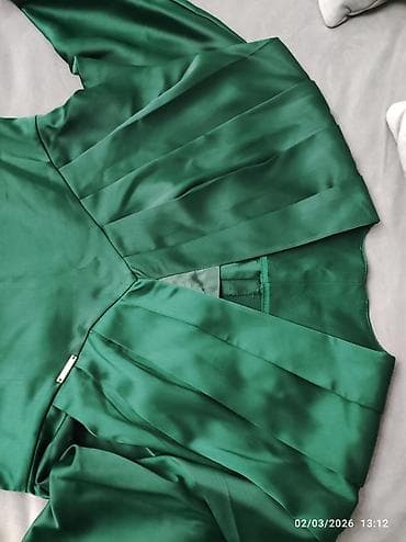 sirqa sekilleri: Zümrüd-yaşıl rəngdə qadın donu, bir dəfə geyinilib, qiymətdə — 4