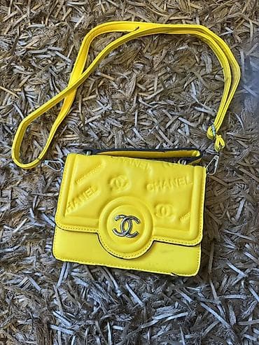 şexsi eşyalar: Sarı rəngli qadın dəstəsi, çanta ilə dəst olaraq satılır.Kim istəsə — 1