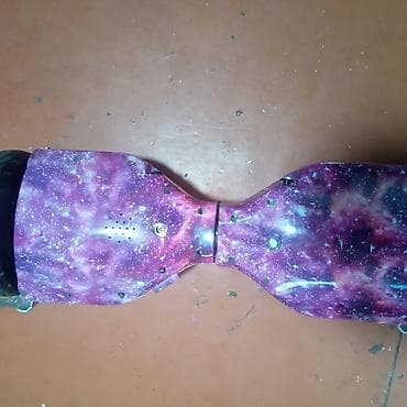 Özünütarazlayan skuter (hoverboard) – bənövşəyi “Qalaktika” dizaynı — 2