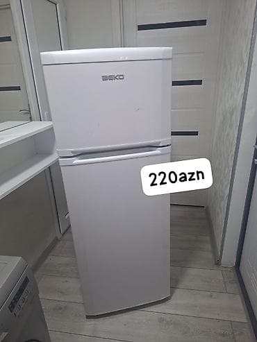 2 qapılı Beko Soyuducu Satılır, rəng - Ağ