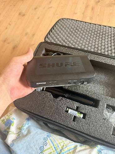 mikrafon: Shure BLX24/SM58 simsiz mikrofon sistemi Tam orjinal magazada 350 400 — 4