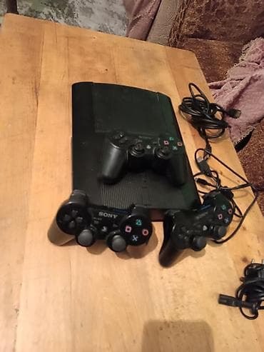 Sony PlayStation 3 Super Slim oyun konsolu dəsti ps clubda işlənməyib