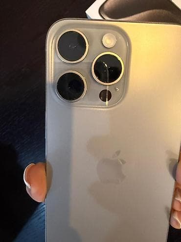 iphone 12 pro max qiyməti: IPhone 15 Pro Max, 256 GB, Natural Titanium, Sənədlərlə — 5