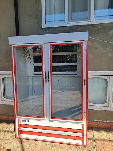 Biznes üçün avadanlıq: Vitrin tipli soyuducu şkaf - Şüşəli iki qapı: ön tərəfdə sürüşən/ələ — 2