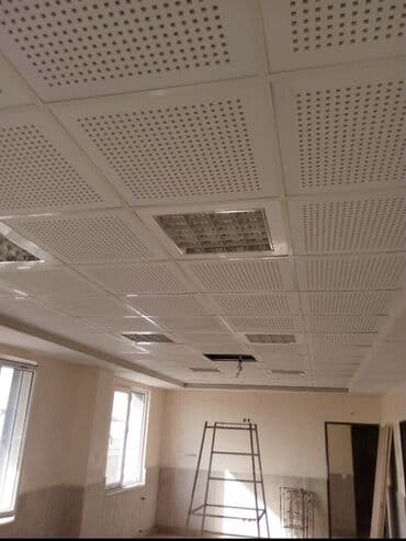 Asma tavanlar: Asma tavan, Gips, Odadavamlı, Pulsuz çatdırılma, Ödənişli quraşdırma, Zəmanətli — 4