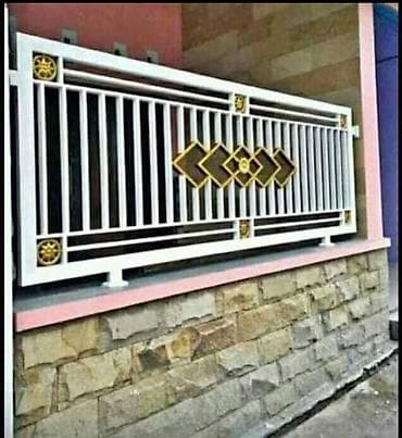 əski: Dəmir məhəccər və pəncərə barmaqlıqları – dekorativ və təhlükəsiz həll — 5