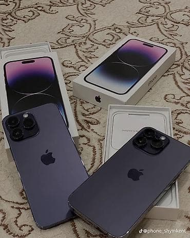 iphone 15 pro ekran: IPhone 14 Pro, 256 GB, Deep Purple, Face ID — 2