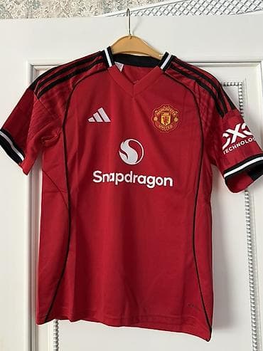 Futbolka, Adidas, S, rəng - Qırmızı