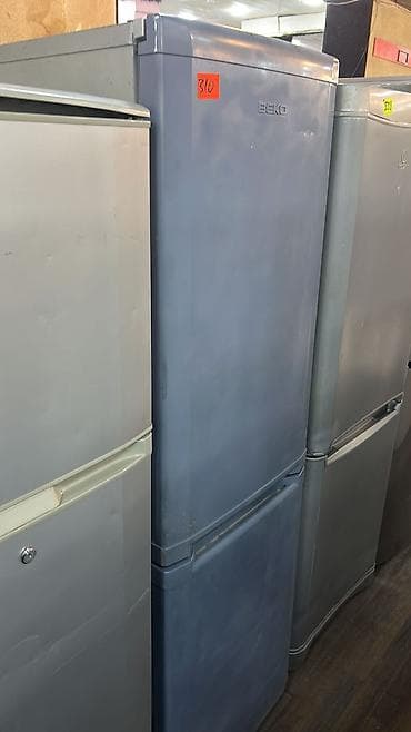 artel soyuducu: 2 qapılı Beko Soyuducu Satılır, rəng - Boz — 1