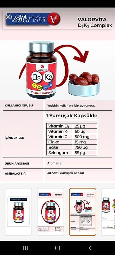 e vitamini qiymeti: D vitamin komplex 1️⃣4️⃣azn — 2