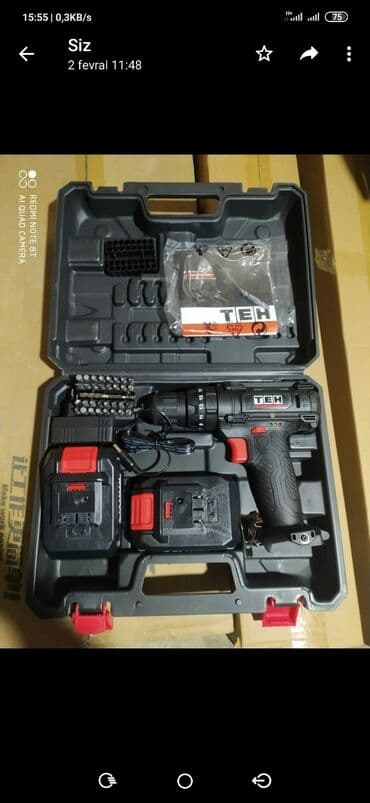 dewalt drel qiymeti: Drel yeni keyfiyyətli argenal temiz 20V yeni Satılan mala zemanet — 2