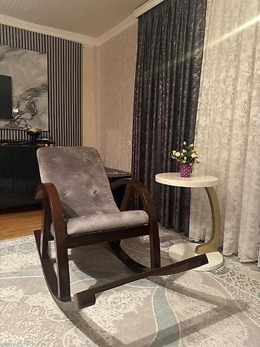 mudir kreslosu: Kreslo-kaçalka, Vеlur parça — 2