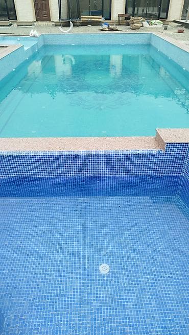 Электромонтажные работы: Hovuz tikintisi və quraşdırılması xidməti - Beton karkaslı, tam — 9