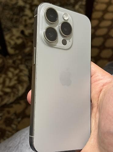 iphone 11 pro maxs: IPhone 15 Pro, 128 GB, Natural Titanium, Face ID, Sənədlərlə — 1