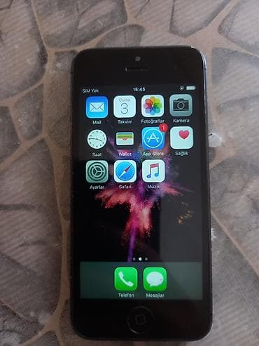 qulaqcı: IPhone 5, 32 GB, Qara — 1